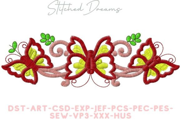 Butterfly Symphony Embroidery Design Review