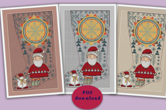 Christmas Stocking Cross Stitch Pattern Review