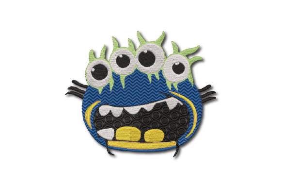 Cute Monster Embroidery Design Review