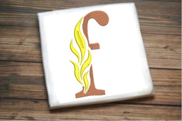 F Letter Alphabet on Fire: A Designer’s Review