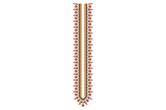 Floral Neckline Embroidery Review