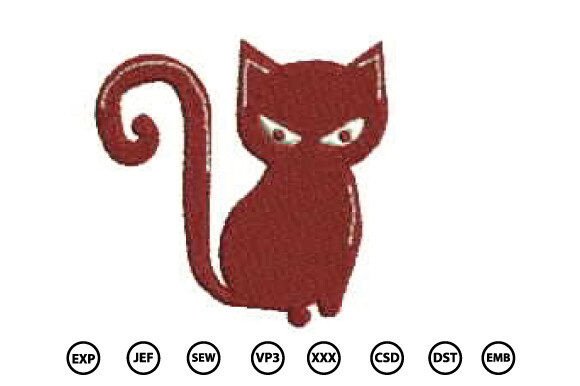 Halloween Cat Embroidery Design Review