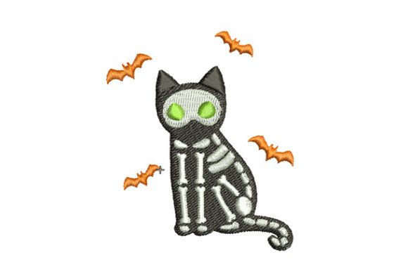 Review: Cat Halloween Embroidery Design