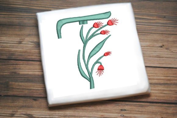 Reviewing Floral Monogram Letter T for Real Projects