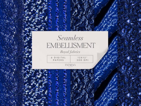 Royal Embroidery Sequin Fabric Paper Review