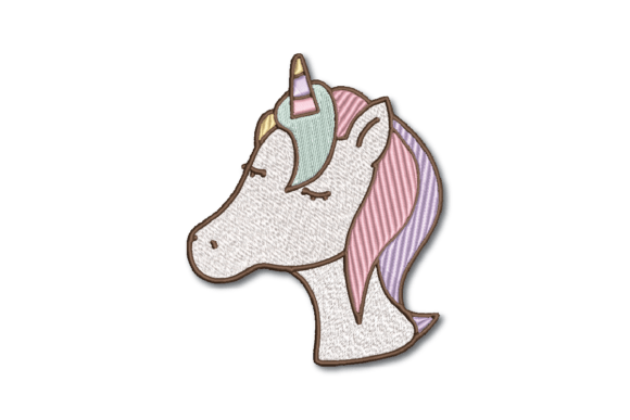 Unicorn Head Embroidery Design Review